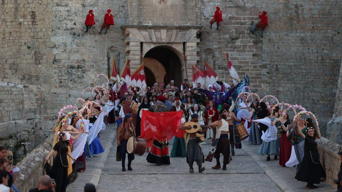 Así ha sido la Inauguración de la feria Ibiza Medieval 2024