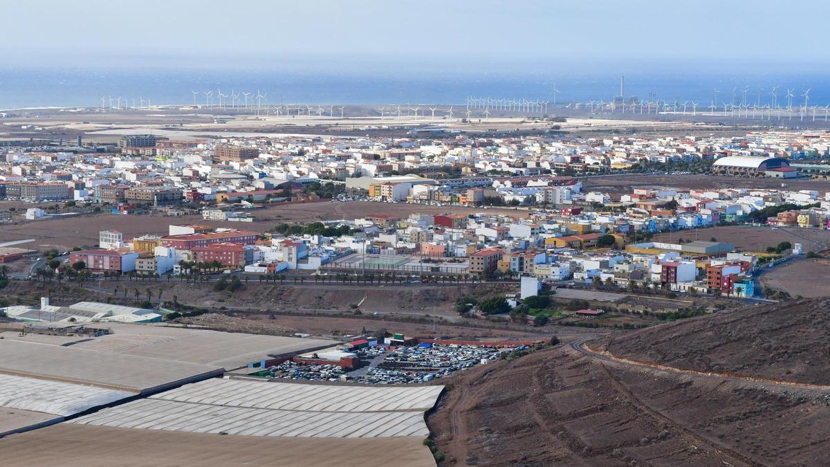 Vista general de Santa Lucía.