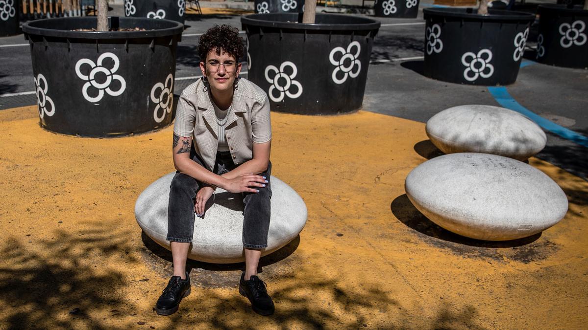 BARCELONA 31/05/2022 Barcelona. Entrevista a Beatriz Guijarro, autora d'una tesi sobre la superilla de Poblenou. FOTO de ÀNGEL GARCÍA