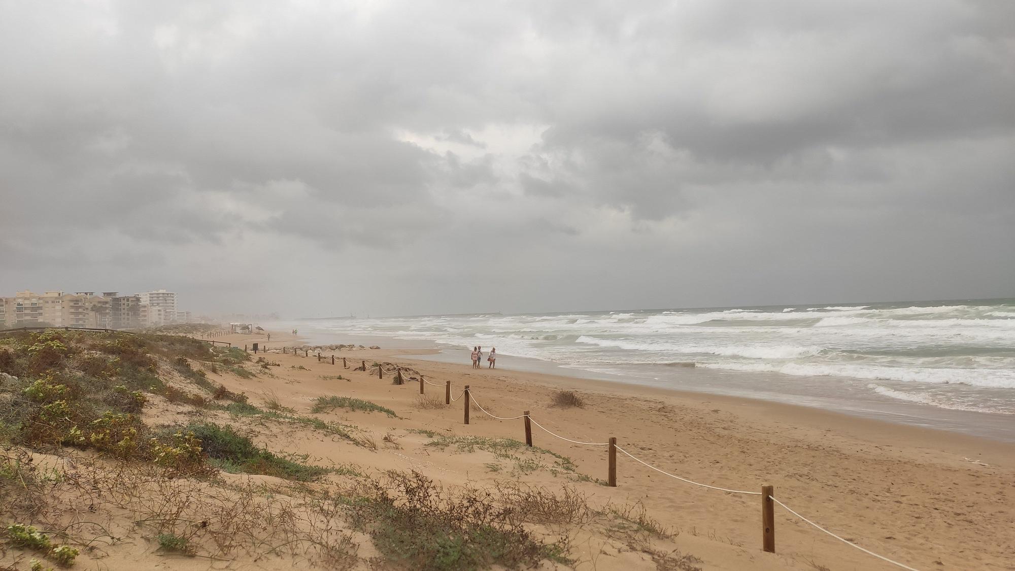 El temporal en la playa de Guardamar.jpg
