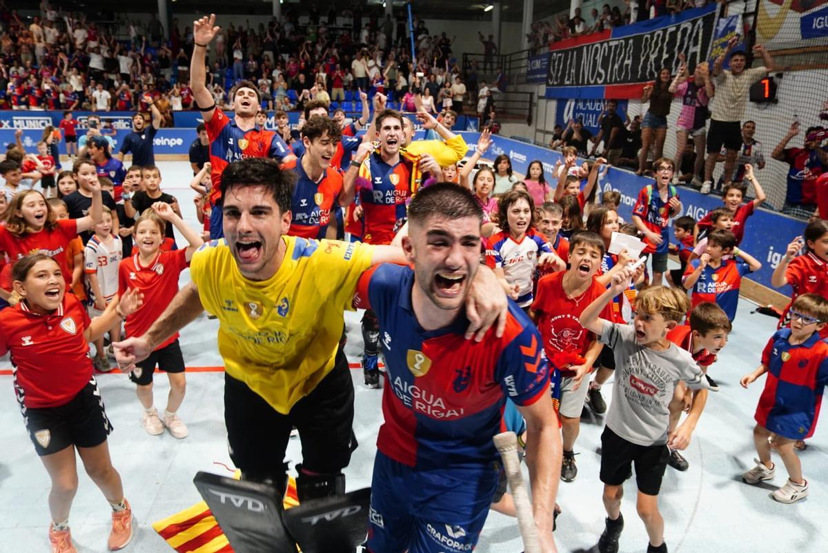 Les millors fotos del quart partit entre l'Igualada i el Liceo