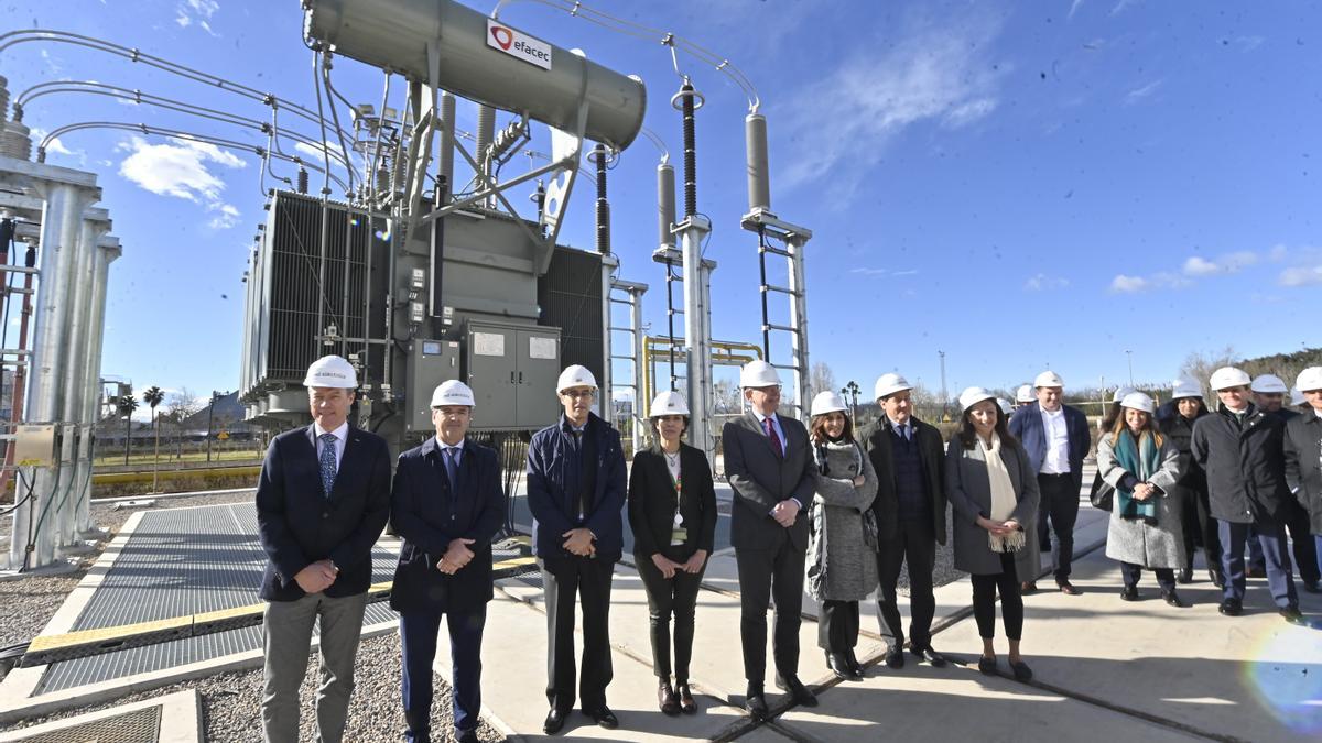 Puig, junto a representantes de Iberdrola, Redeia, bp y Ube, entre otros.