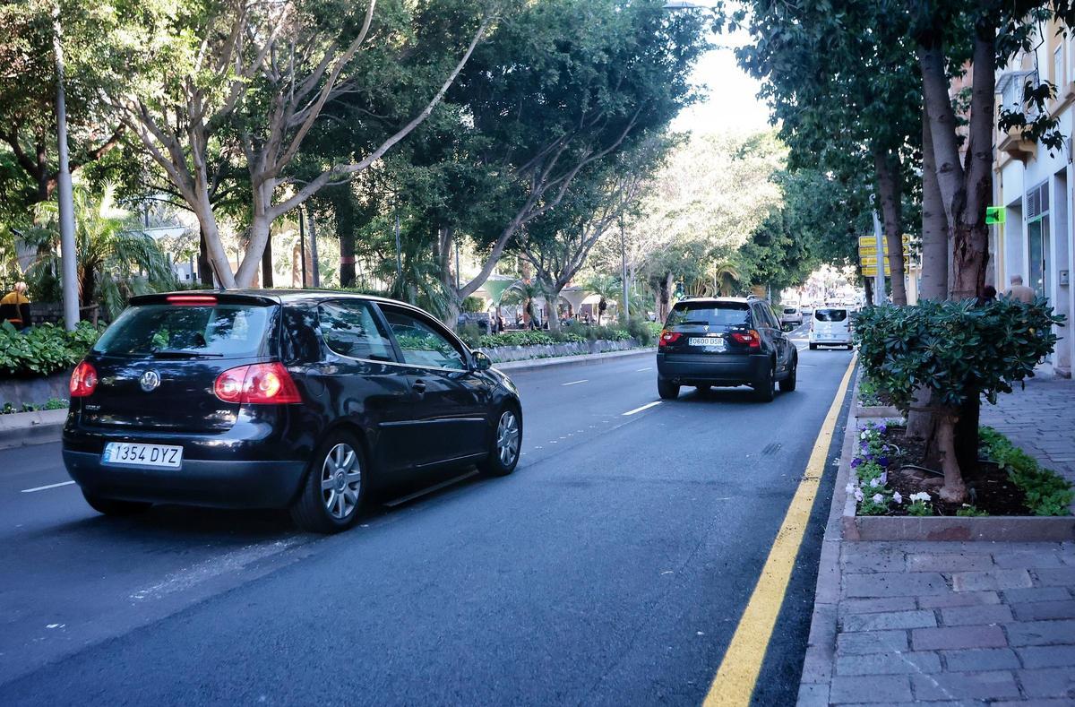 Adiós al carril bici en Santa Cruz