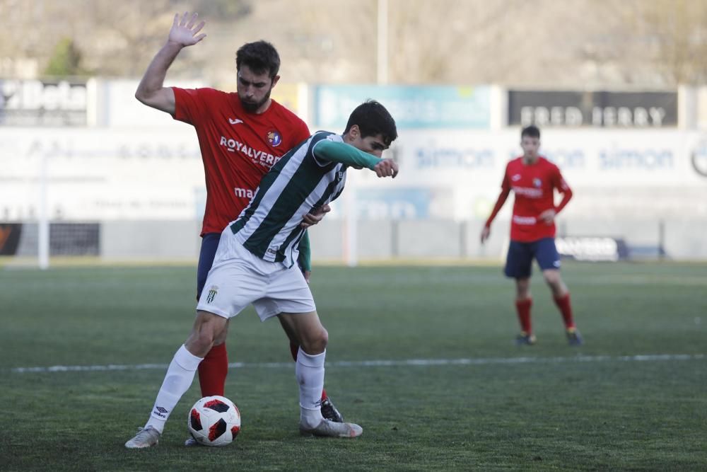 Les imatges de l''Olot - Peralada (2-1)