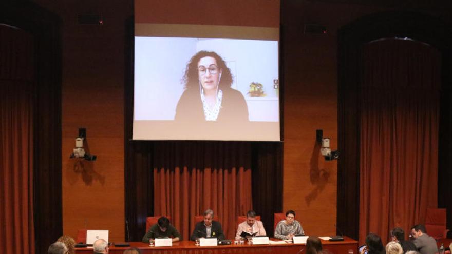 Intervenció de Marta Rovira en la comissió del Parlament d&#039;investigació del 155