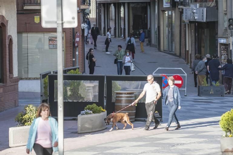 Primer dia de paseos y deporte en Benavente