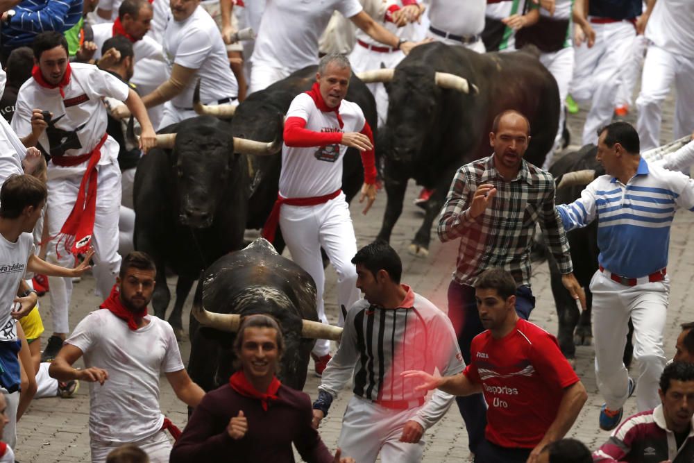 Sexto encierro de los Sanfermines 2016