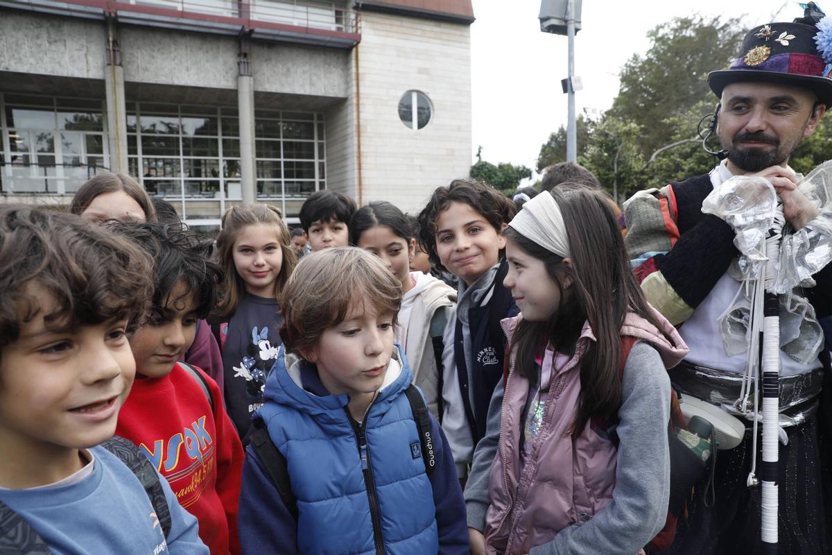 Avilés. Parque Ferrera. Día de Les Lletres