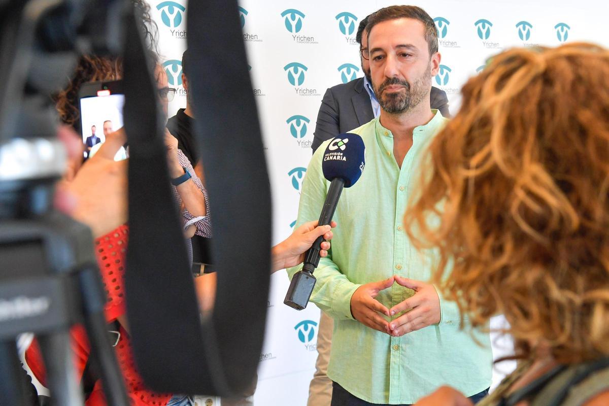 Visita alcalde de Telde a Yrichen