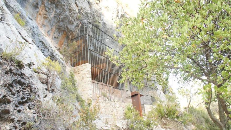 El paraje de la Cueva de la Araña.