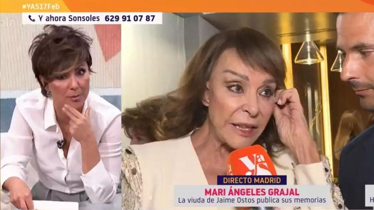 María Ángeles Grajal habla con Sonsoles Ónega