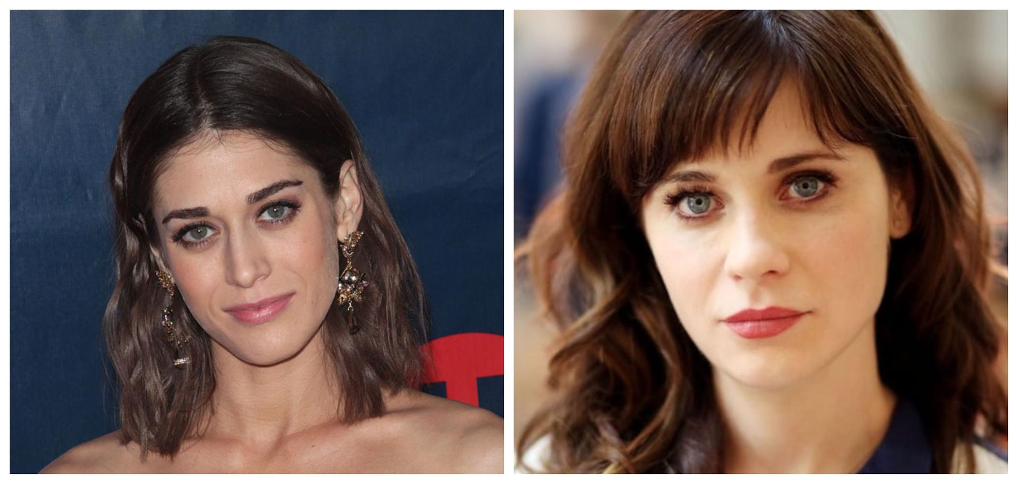 Lizzy Caplan y Zoey Deschanel.jpg