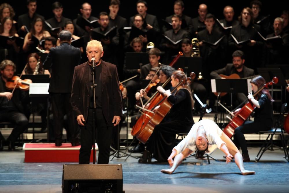 Actuación en el Jovellanos de Víctor Manuel con  la Orquesta de Siero, "El León de Oro", Dana Raz y Andreas Prittwitz