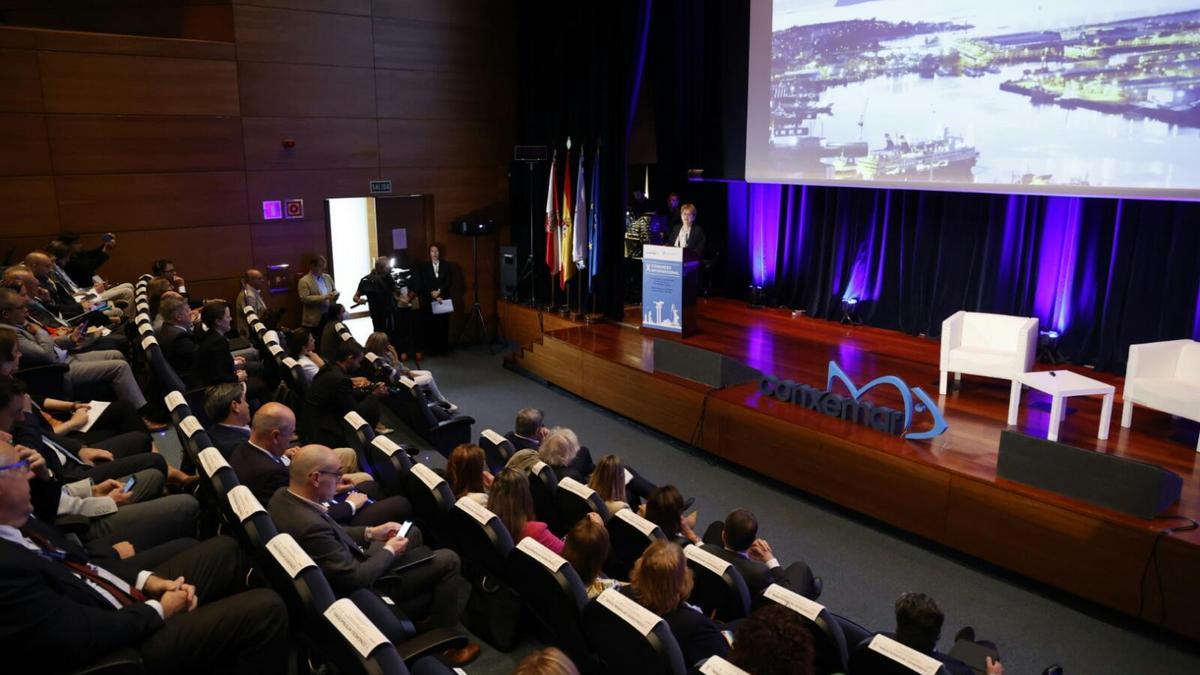 Alicia Villauriz, durante su intervención en la apertura del foro