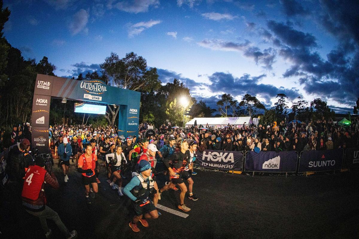 La salida de la Ultra Trail Australia, en una edición anterior