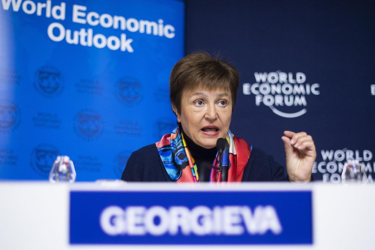 La directora del Fondo Monetario Internacional (FMI), Kristalina Georgieva, en una fotografía de archivo. EFE/Gian Ehrenzeller