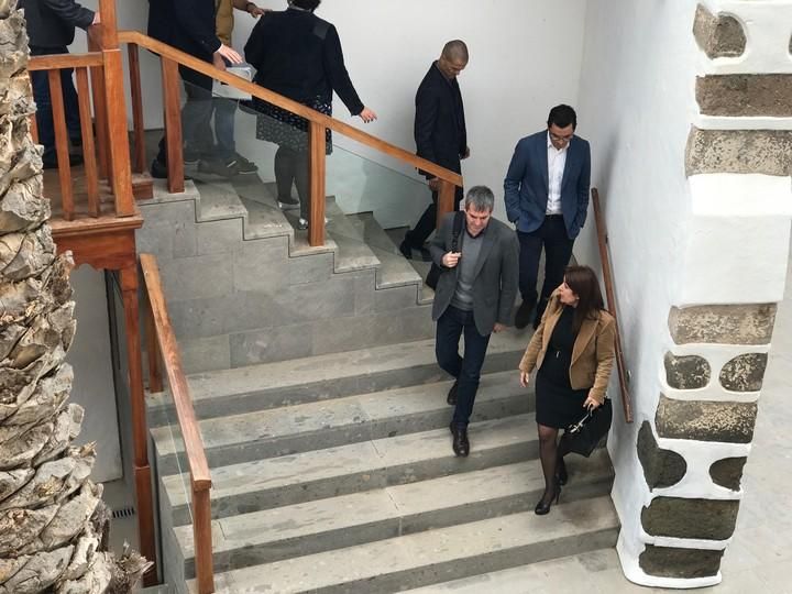 Visita de Fernando Clavijo a Telde