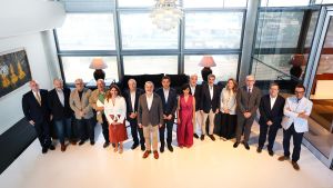 Fotografía grupal del plenario del mes de julio de la entidad