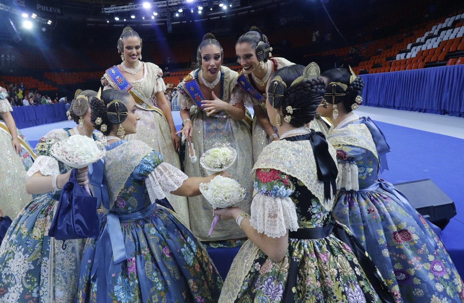 Así fue la celebración de las candidatas a Fallera Mayor de València en la Fonteta