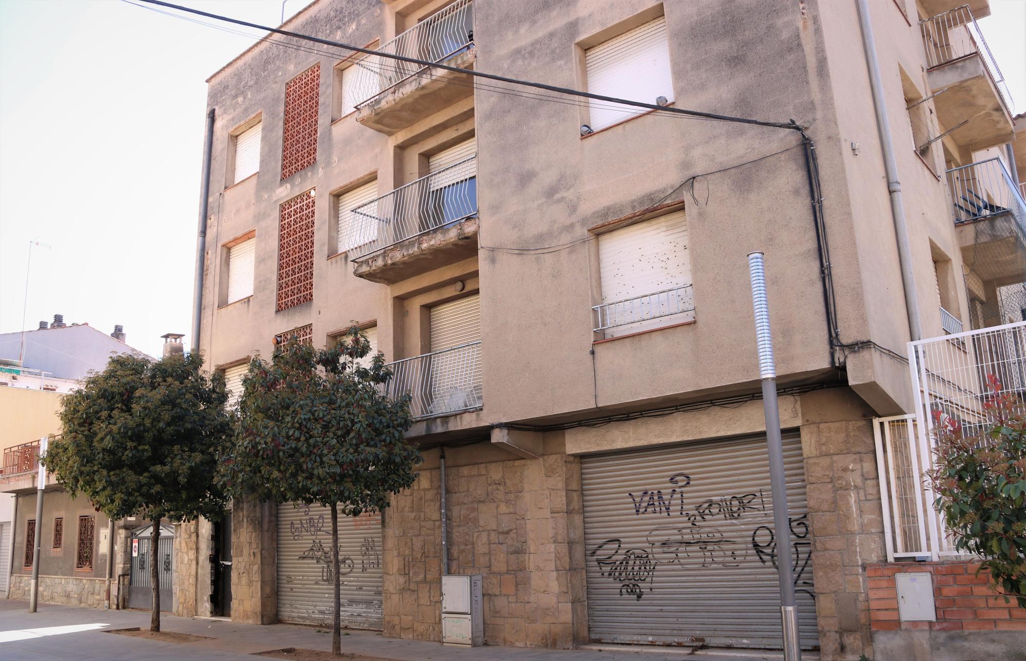 El bloque que se transformará en vivienda cooperativa en Mollet del Vallès.
