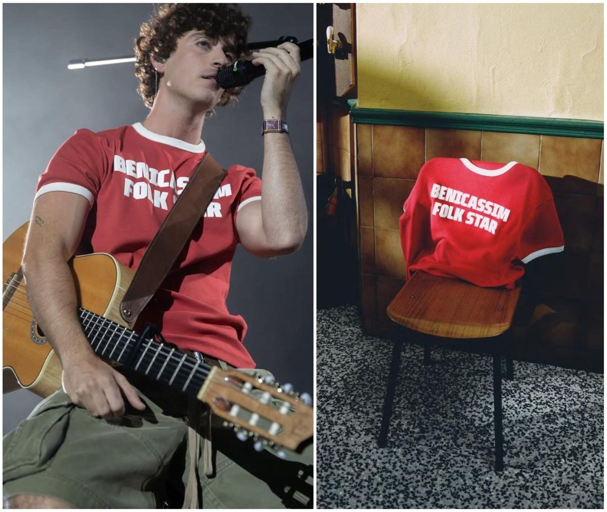 Camiseta 'Benicassim Folk Star' en colaboración con Zara