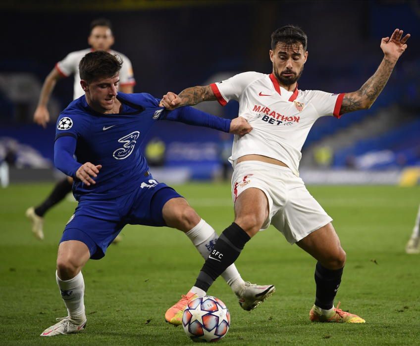 Las imágenes del Chelsea - Sevilla.