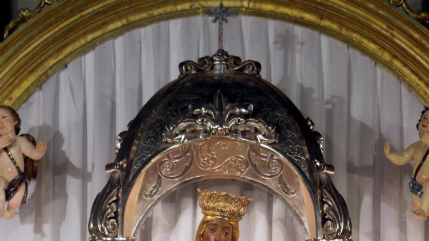 La Virgen del Rosell, en una imagen reciente.