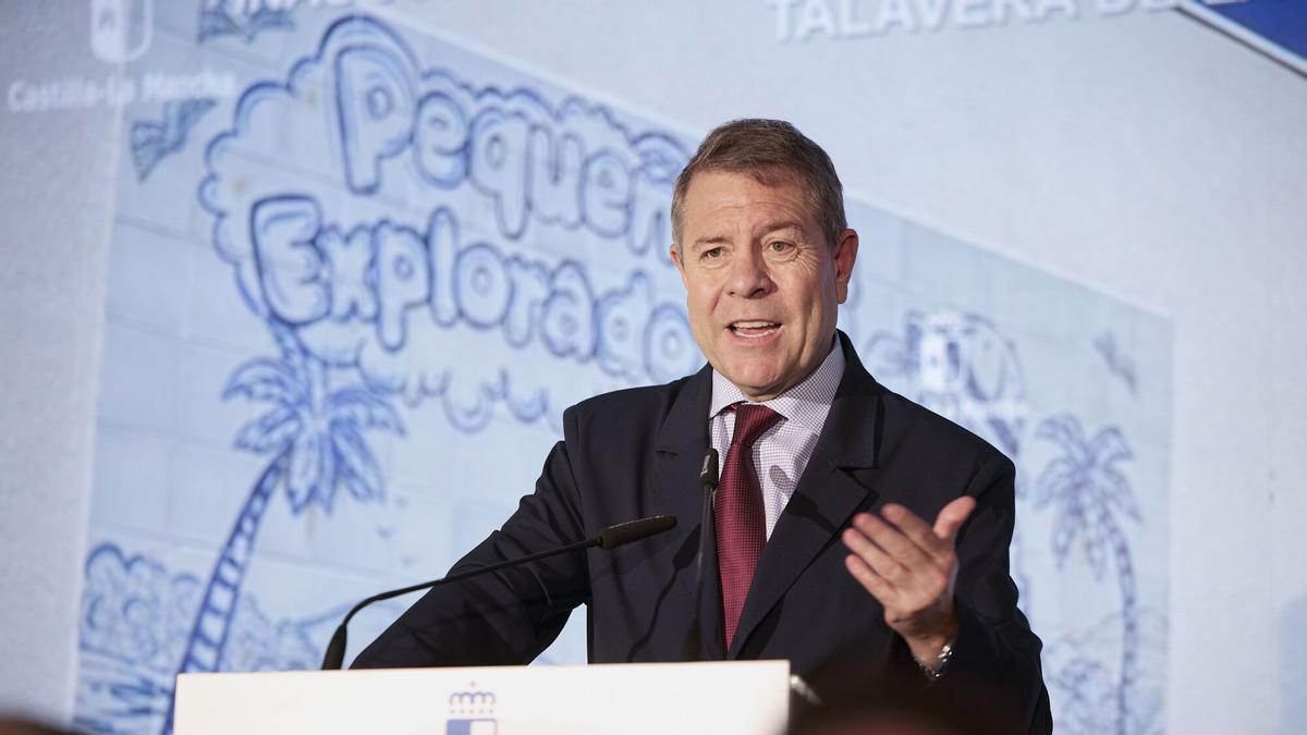 El presidente de Castilla-La Mancha, Emiliano García-Page.
