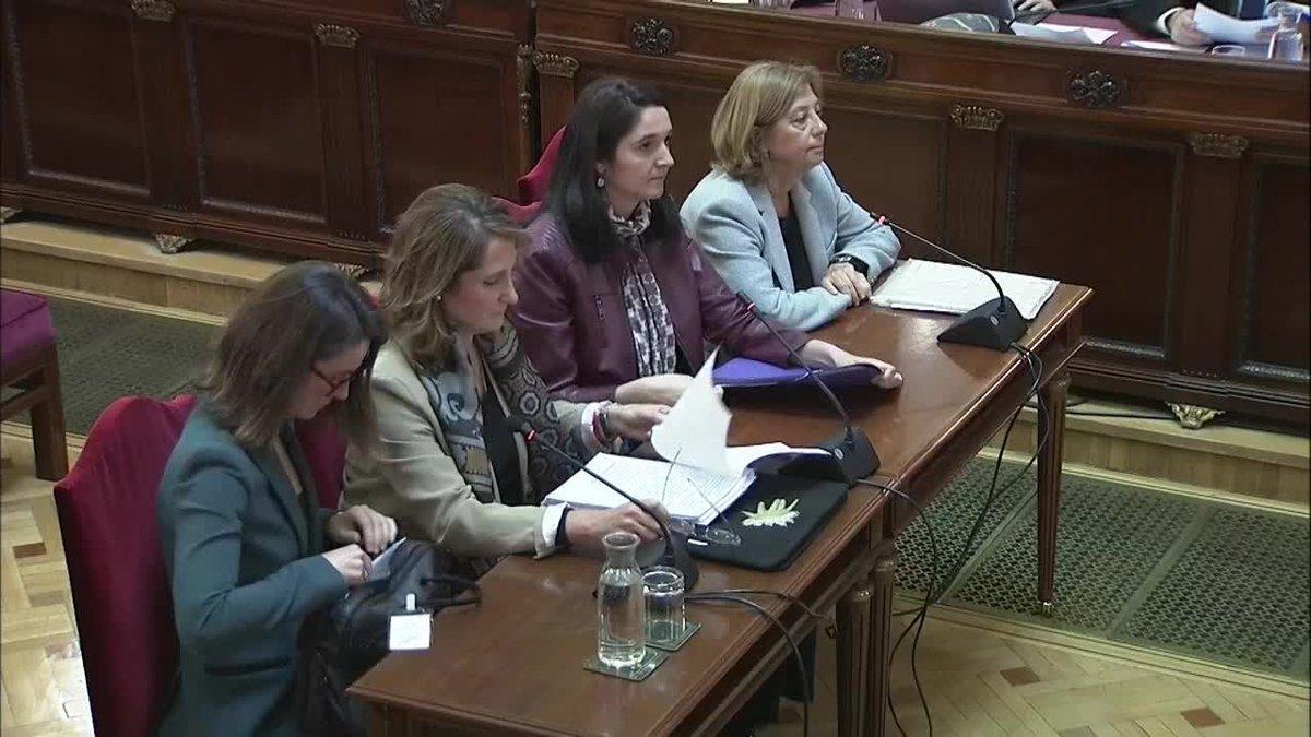 Juicio del 'procés'. Las peritos confirman: Si se prestó un servicio para el 1-O, hubo un gasto público