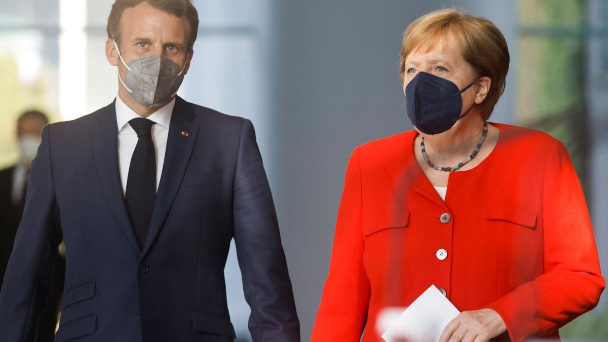 macron merkel