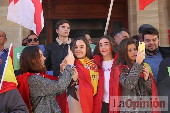 Concentración 'España existe' en Cartagena