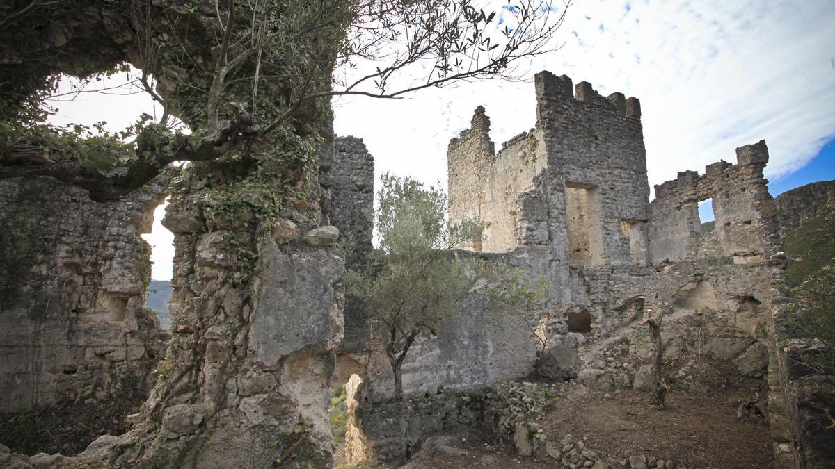 Castillo de Perputxent en Lorcha