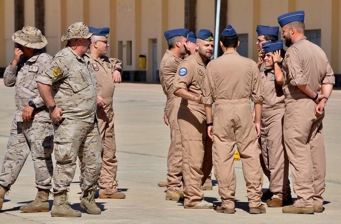 06/03/2019 BASE AEREA DE GANDO, TELDE. Acto de despedida del personal de 11º Contingente del Destacamento Grappa. (SAR). SANTI BLANCO