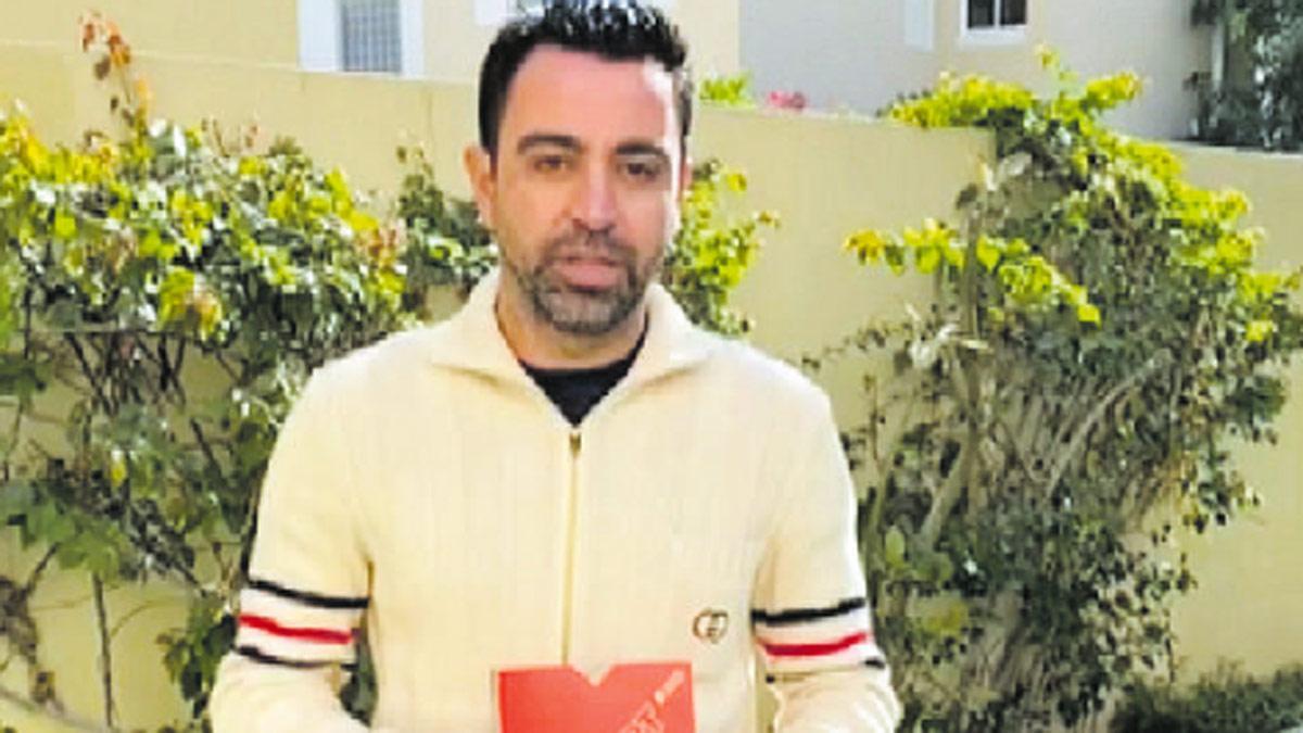 Xavi Hernández, premio Valores Deportista Leyenda