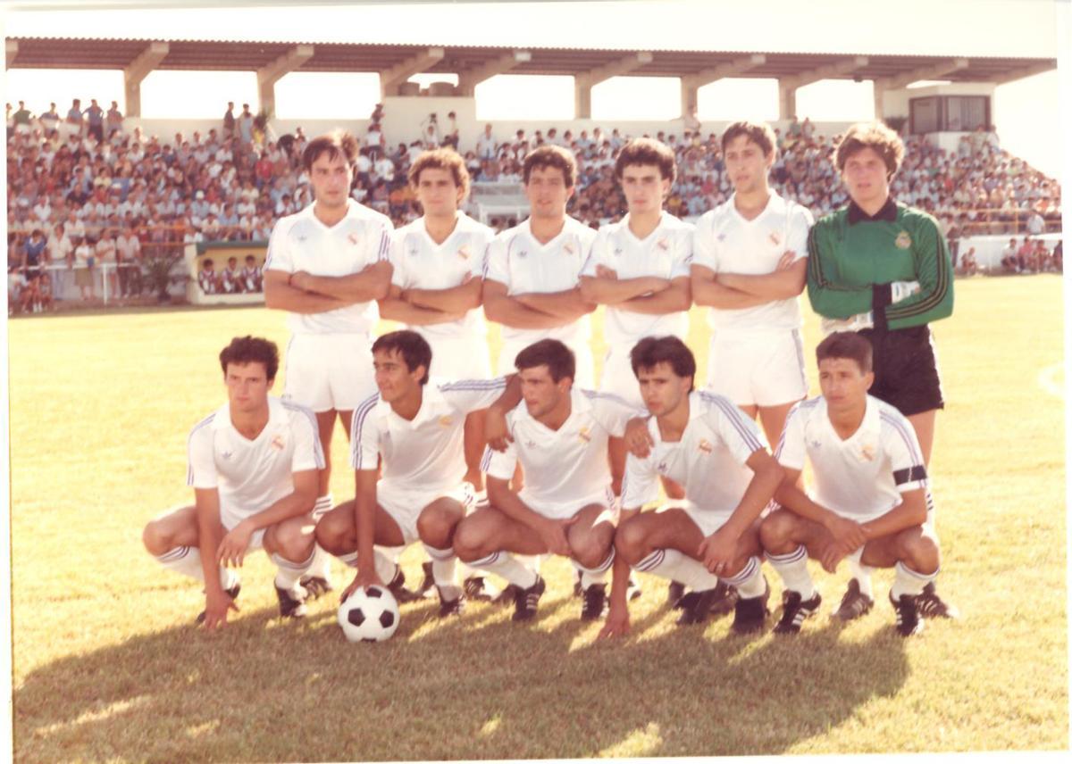 El Real Madrid que pasó por el COTIF en 1984.