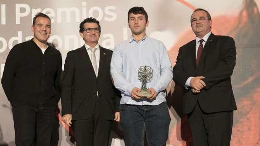 Entrega de los premios de la Fundación Vodafone.