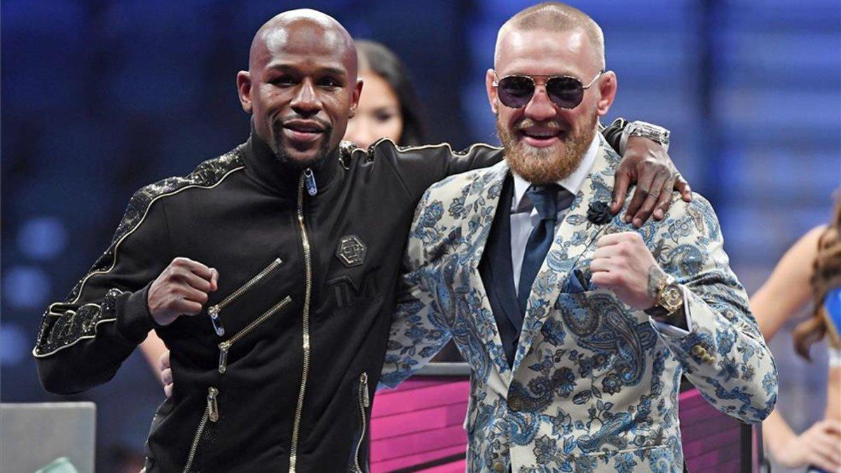 Mayweather y McGregor, en una imagen de archivo