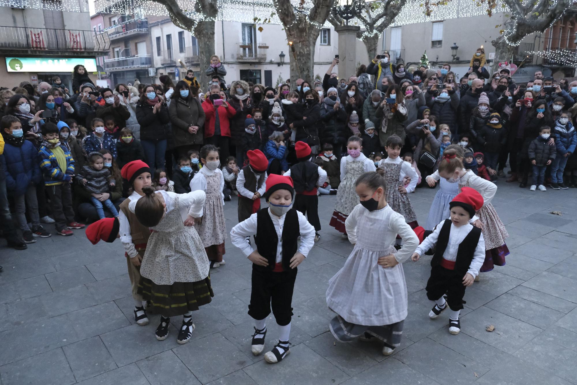 Festa del tió a Sant Vicenç