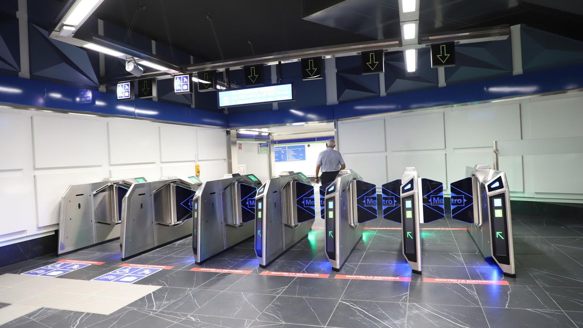 Tornos de Metro.