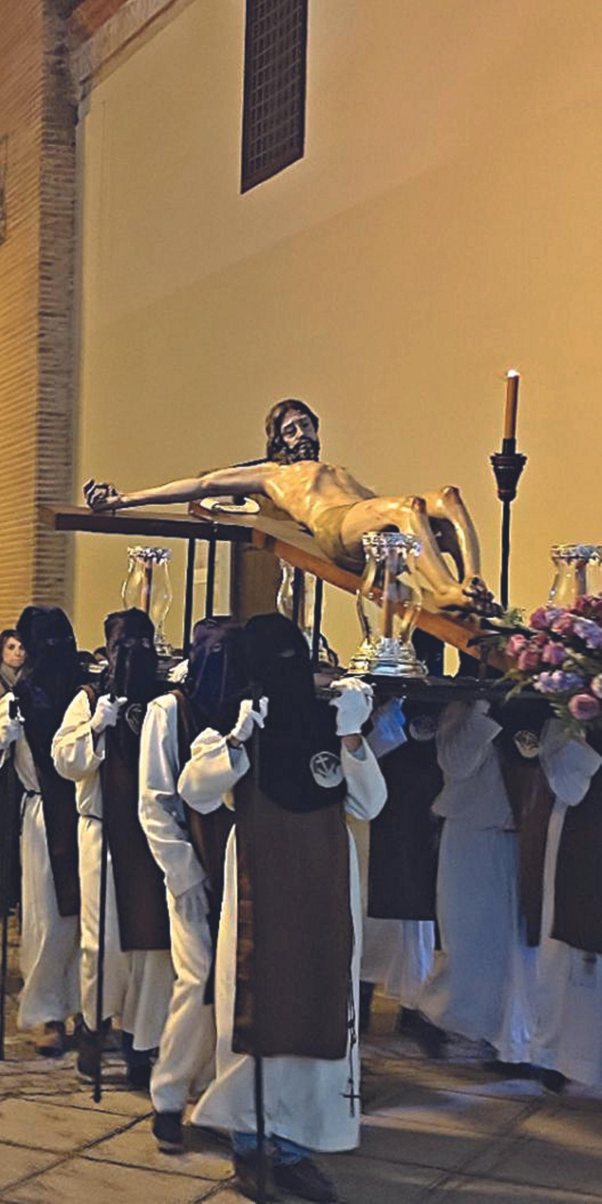 Santísimo Cristo de las Aguas. Procesiona el Lunes Santo en Vía Crucis