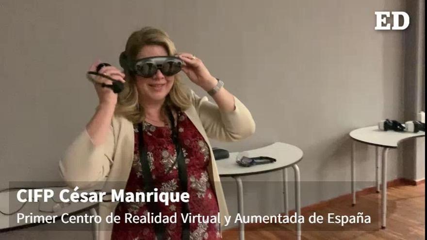 Primer Centro de Realidad Virtual y Aumentada de España en el CIFP César Manrique