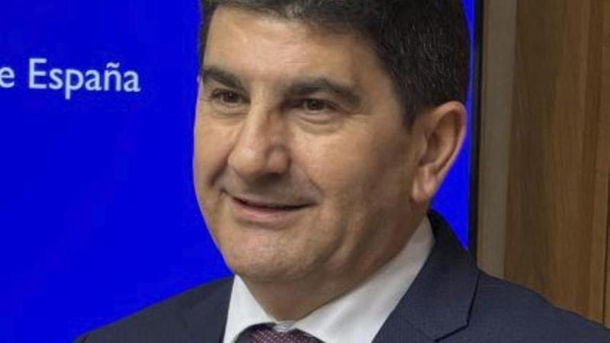 Pedro Blanco durante la intervención del balance  del año. |