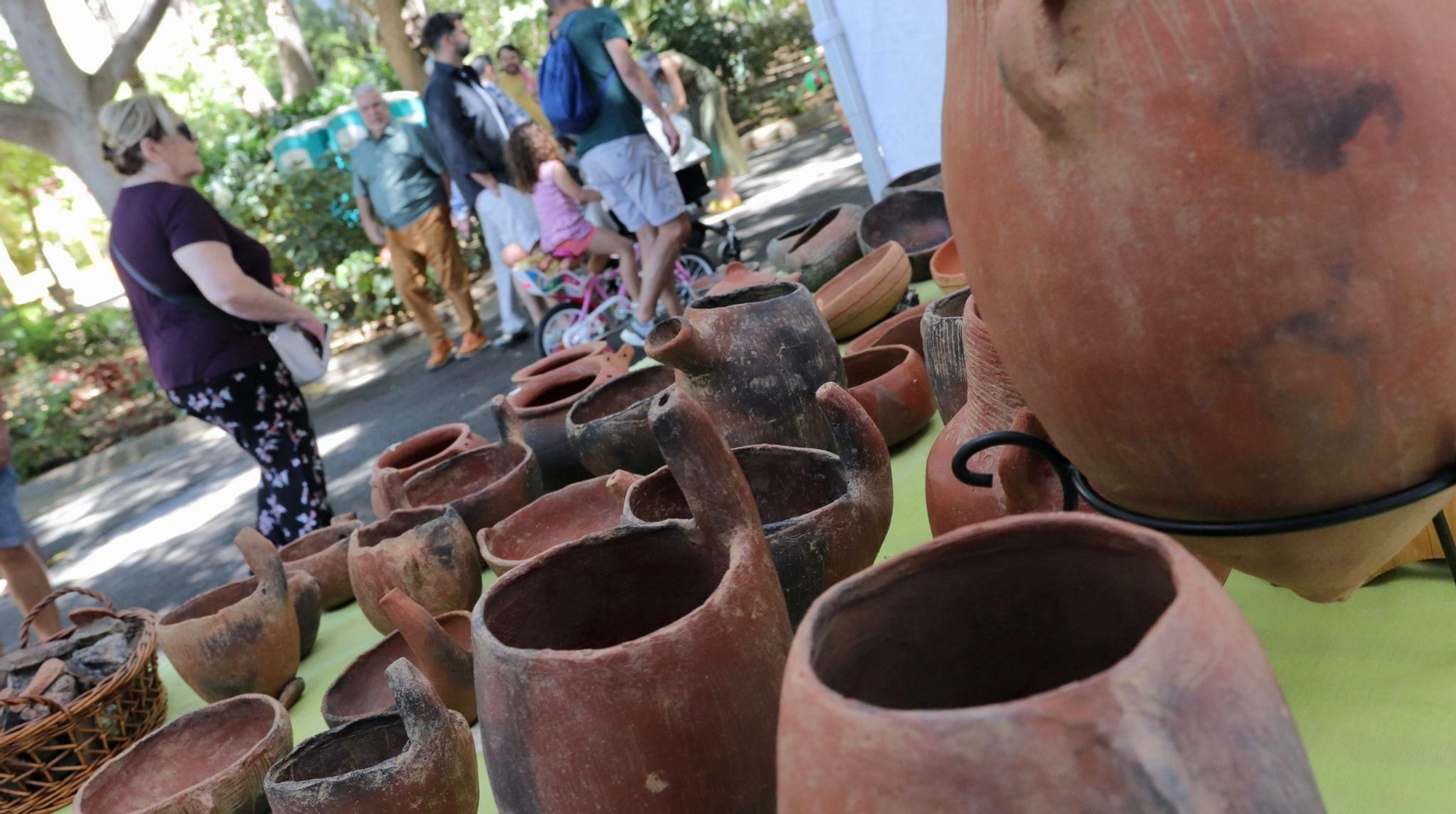 Inauguración de la exposición de flores y plantas del Parque García Sanabria
