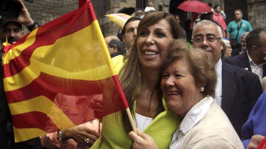 Sánchez Camacho dice que la Cataluña real se quedó ayer en casa