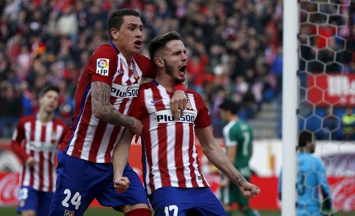 Football Soccer - Atletico Madrid v Eibar - Spanish Liga BBVA - Vicente Calderon stadium, Madrid