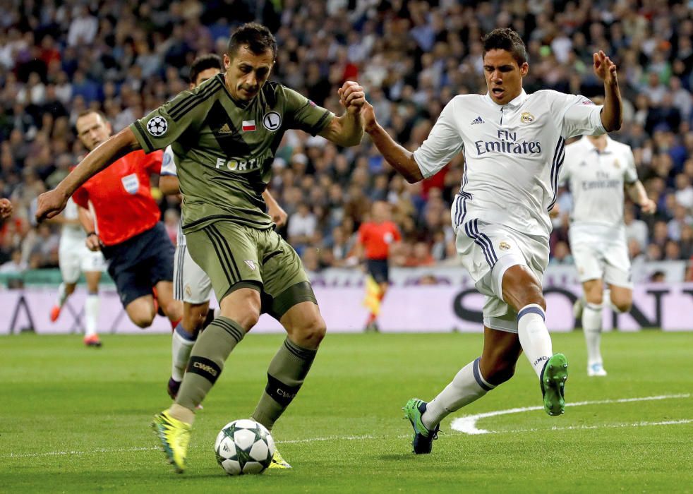 Liga de Campeones: Real Madrid-Legia de Varsovia