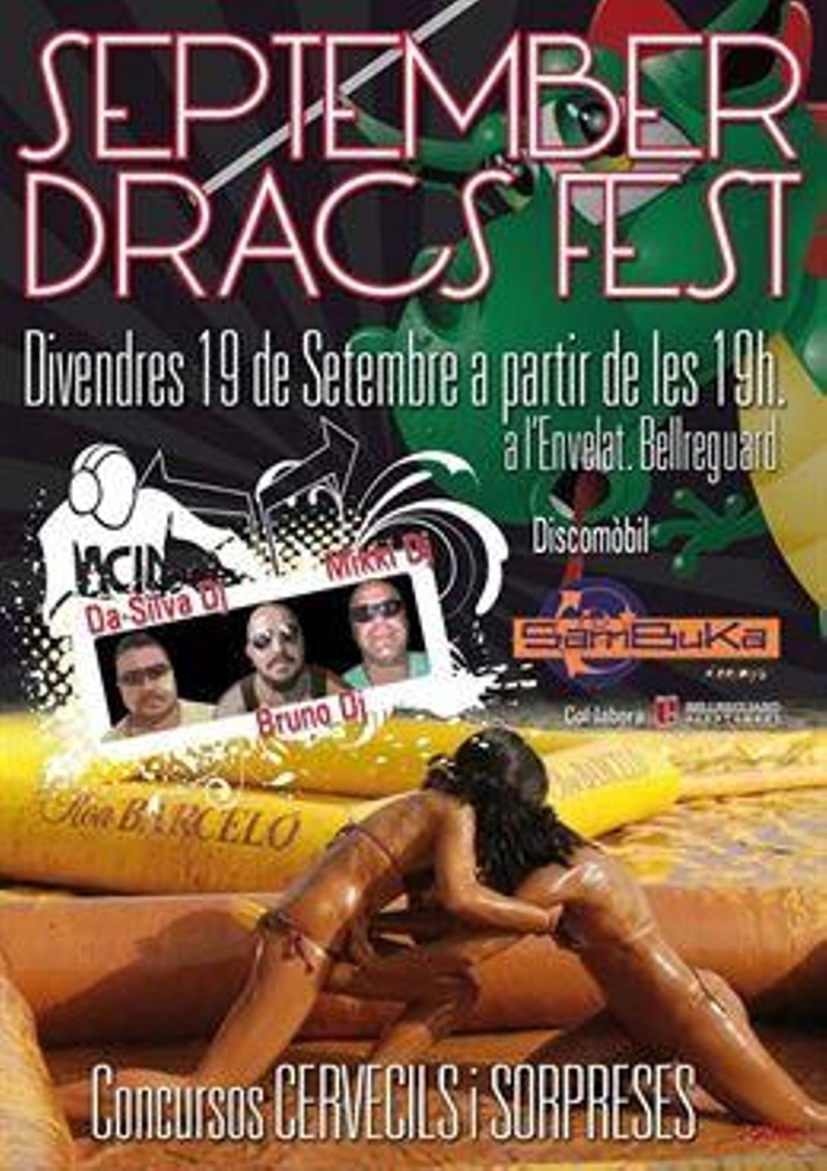 El cartel anunciador del evento de Bellreguard.