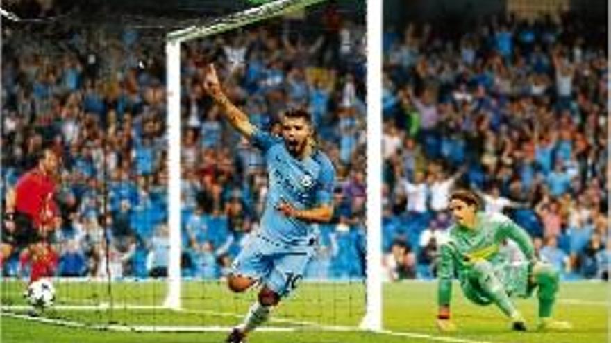 Agüero lidera la golejada del City (4-0)