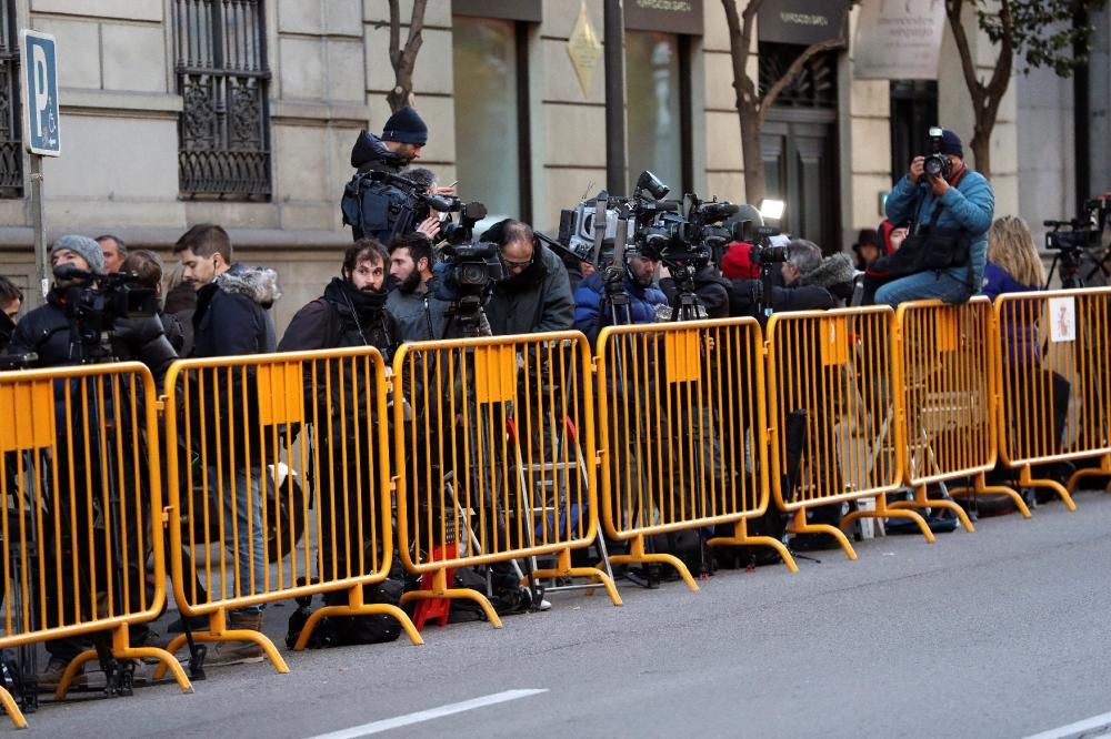 Els consellers i els Jordis declaren al Suprem