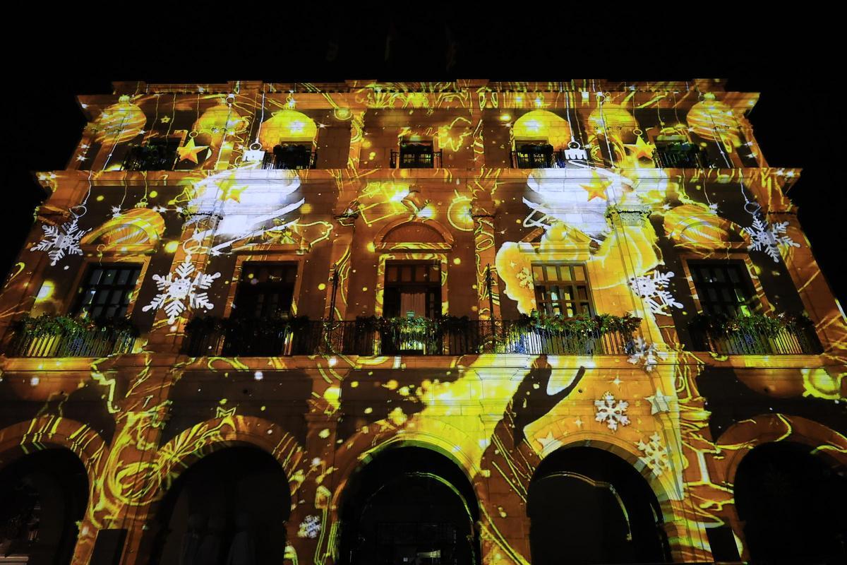 Encendido de las luces de Navidad en Castelló